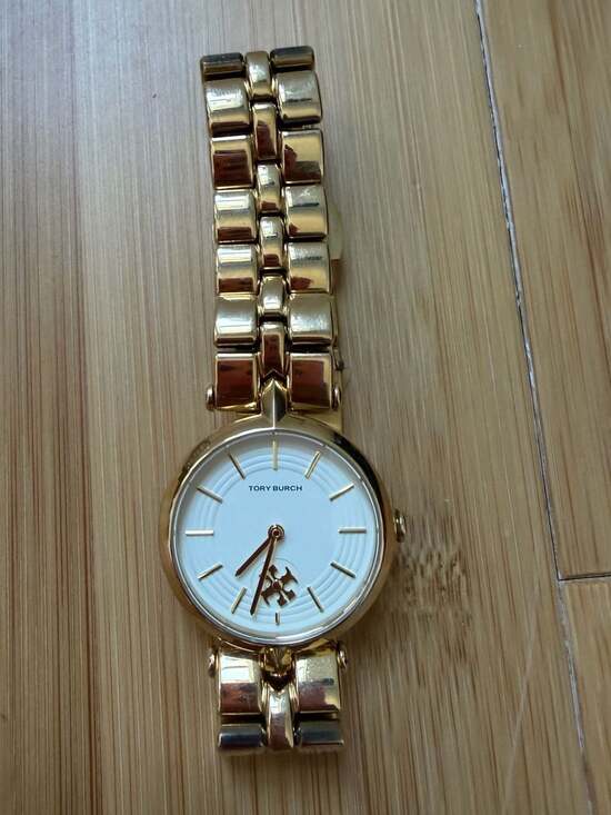 Tory Burch Accessories - Tory Burch Kira Gold-Tone Stainless Steel Bracelet Watch TBW2045